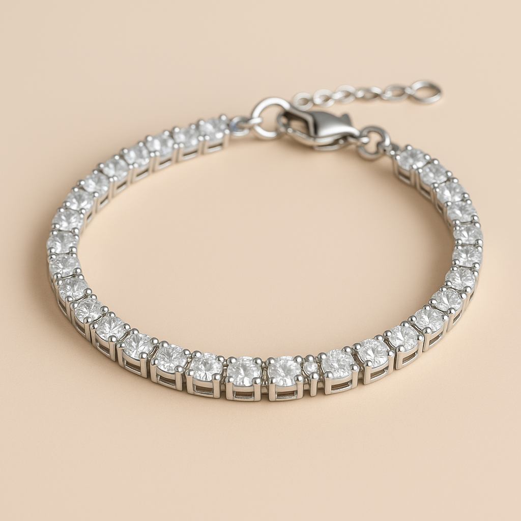 Braccialetto Lyra | braccialetto luminoso con zirconi - Rayo Gioielli